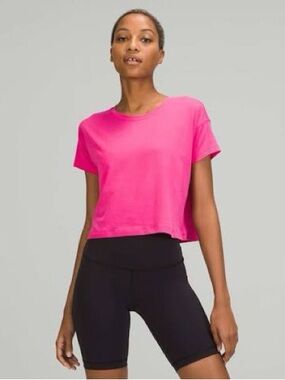 Lululemon Cates Tee Sonic Pink